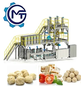 Customized Vegetarian Meat Production Line for Food Factory