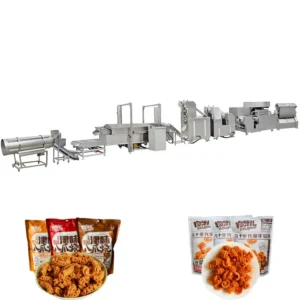 Puffed Octopus Snack Processing Line - Full-Automatic Fried Octopus Production Machinery