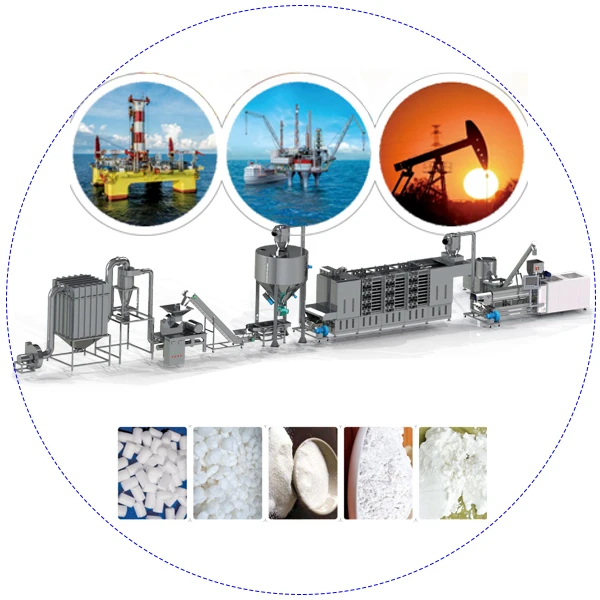 Modified Starch Production Line for Industrial Drilling Twin Screw Extruder Large Output Modified Starch Manufacturing Machine