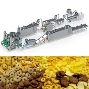 Automatic Instant Breakfast Cereals Snack Food Making Machine