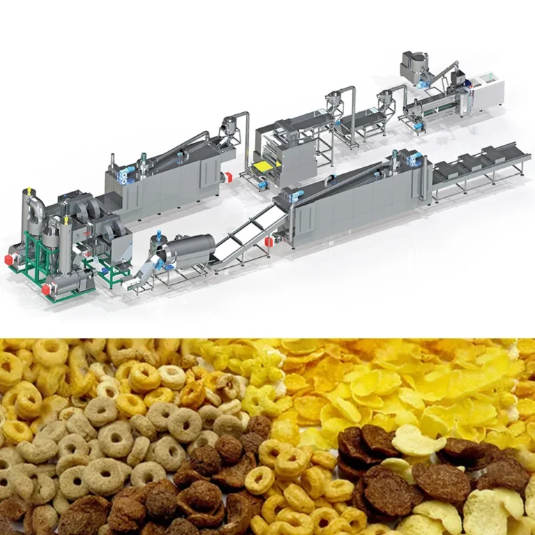 Automatic Instant Breakfast Cereals Snack Food Making Machine
