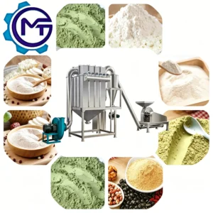 Automatic Iron Fortified Baby Rice Cereal Nutrition Powder Making Machine 500kg/h PLC Controlled