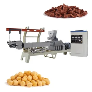 Industrial Small Capacity 150-200 Kg/h  Kelloggs Corn Flakes Machinery Maker Breakfast Cereal Production Line
