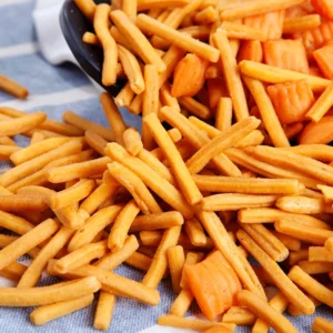 Corn Frying Snack Food Manufacture Production Line Soba Mie Sedap Chicken BBQ Flavour Fried Snacks Making Machine